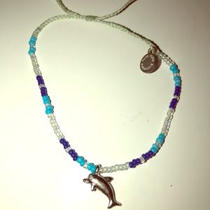 Dolphin Seed Bead Bracelet